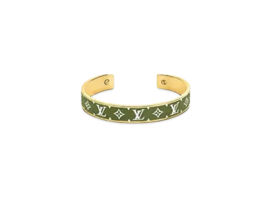 Louis Vuitton Jonck Wild LV Bangle "Green"