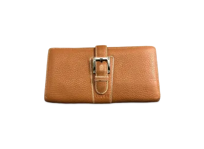 LOEWE Long Wallet With Belt ”Brown”