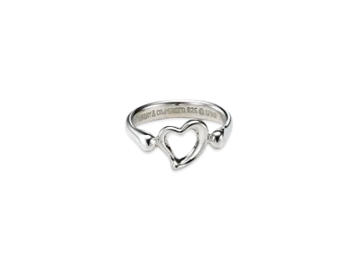 Tiffany & Co Elsa Peretti Open Heart Ring "Silver"
