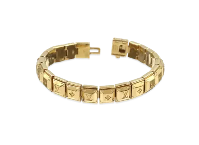 Louis Vuitton Tennis Nanogram Bracelet "Gold"