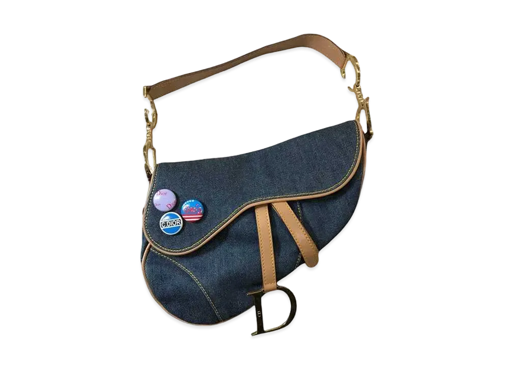 ディオール デニム サドルバッグ