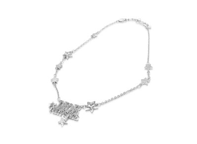 Dior Dior for Peace Star Necklace "Silver"