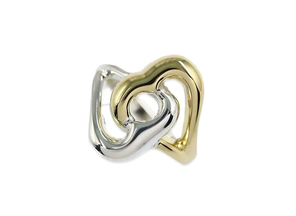 Tiffany & Co Double Open Heart Ring
