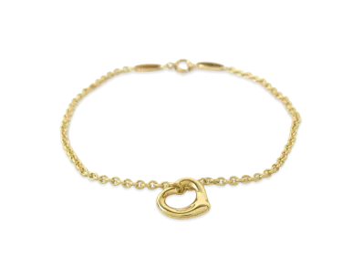 Tiffany & Co. Open Heart Bracelet "Yellow Gold"