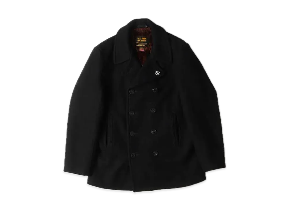 Supreme Schott Peacoat "Black"
