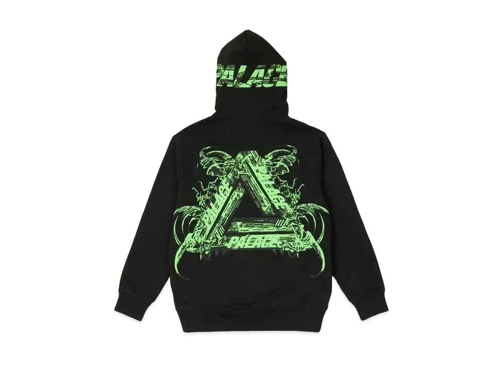 PALACE Tri-Me Hood "Black"