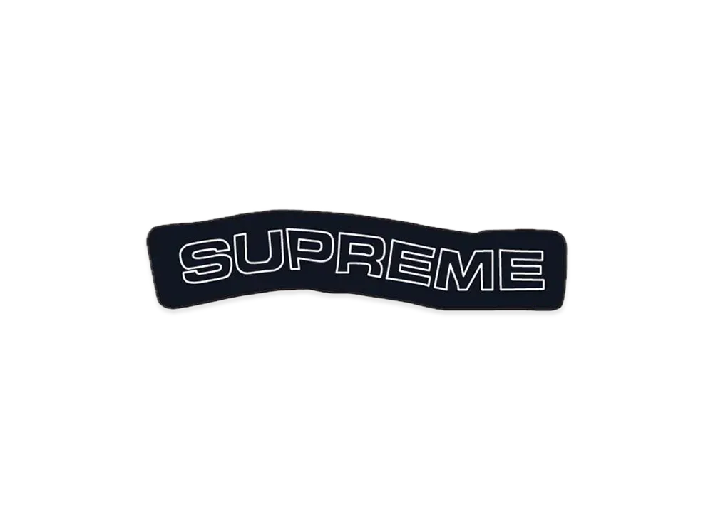 Supreme Polartec Logo Scarf "Navy"