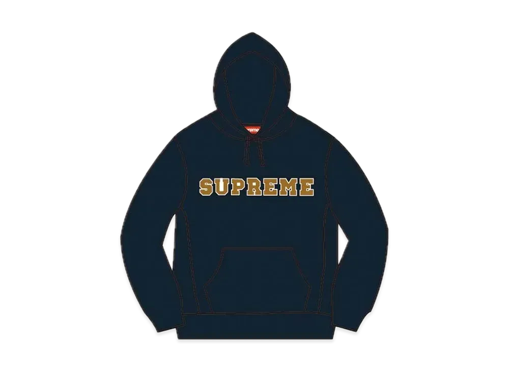 Supreme The Most Hooded Sweatshirt "Navy"