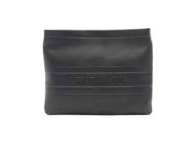 Dior STRIPE POUCH Clutch Bag "Black"
