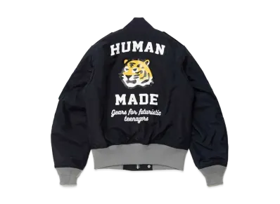 HUMAN MADE BOMBER JACKET "Navy"