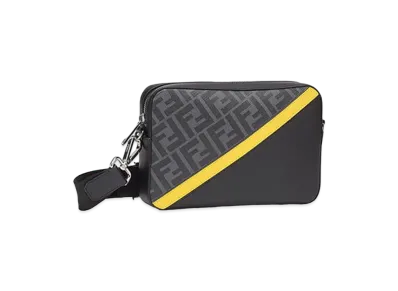 FENDI Shoulder Bag "Black/Gray/Yellow"