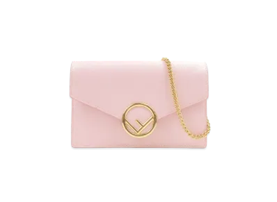 FENDI F is Fendi Leather Chain Wallet