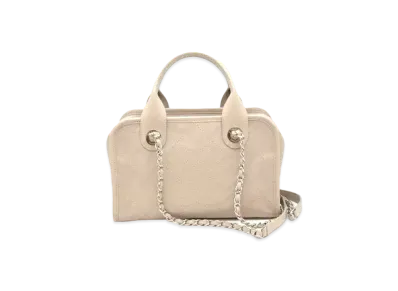 CHANEL Deauville 2Way W Chain Shoulder Bag