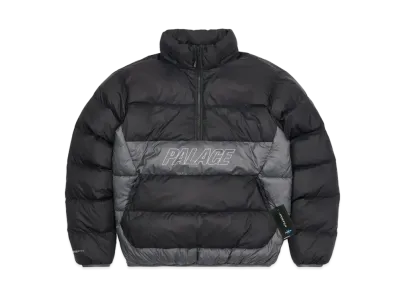 PALACE PAL-TEX HALF ZIP PUFFA "Black"