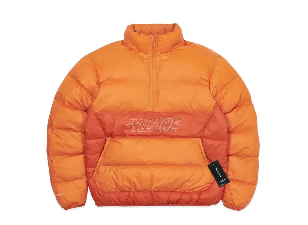 PALACE PAL-TEX HALF ZIP PUFFA "Orange"