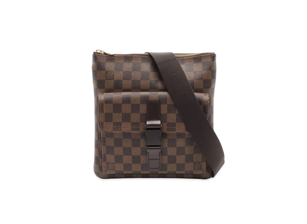 Louis Vuitton Pochette Melville Damier Ebene Shoulder Bag