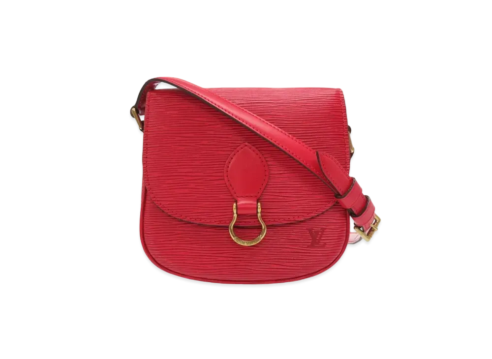 Louis Vuitton Mini Saint Cloud Epi "Red"