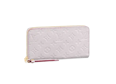 Louis Vuitton Zippy Wallet Monogram Empreinte Leather "Brume"