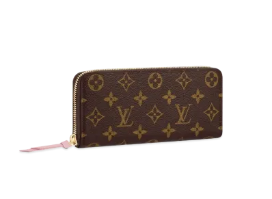 Louis Vuitton Clemence Wallet Monogram "Rose Ballerine"