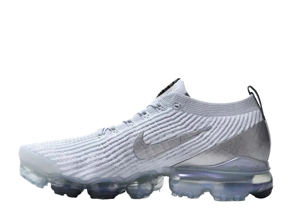 Nike Air Vapormax Flyknit 3 "White/Metallic Silver"