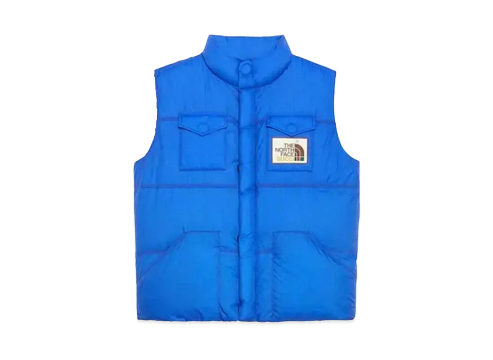 Gucci x The North Face Down Vest "Blue"