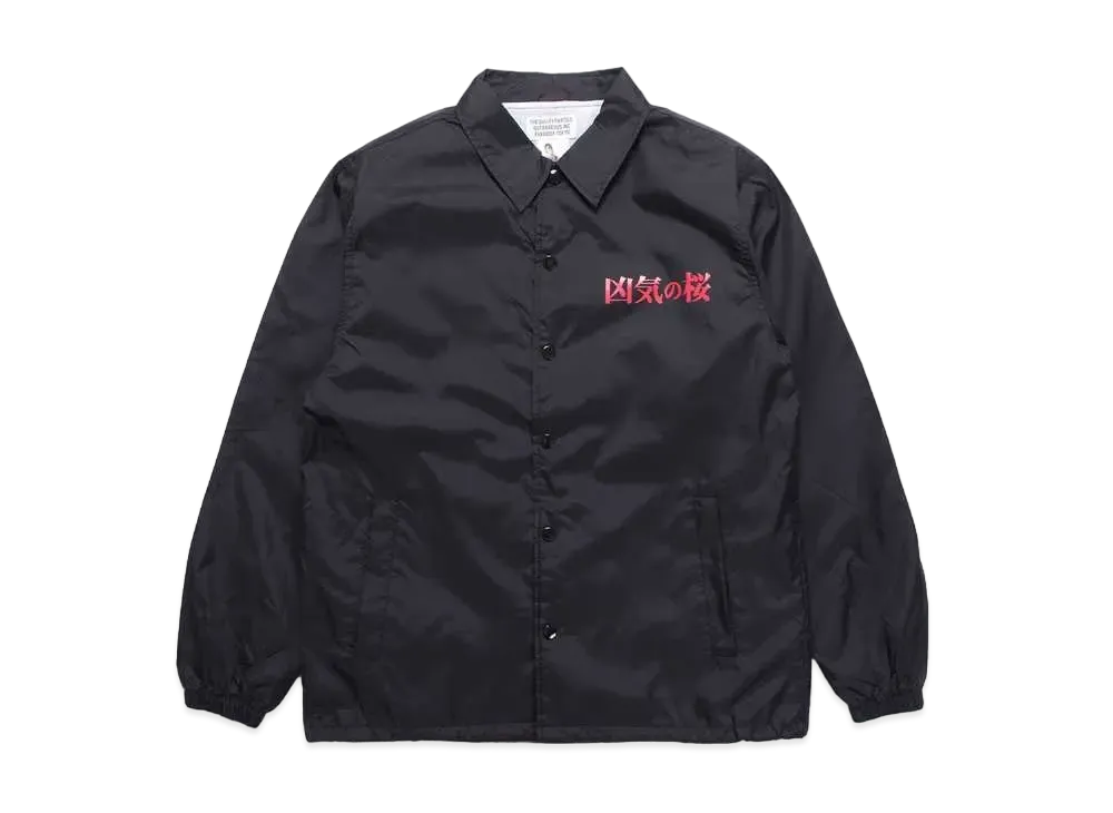 WACKO MARIA KYOKI NO SAKURA / COACH JACKET "Black"