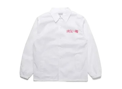 WACKO MARIA KYOKI NO SAKURA / COACH JACKET "White"