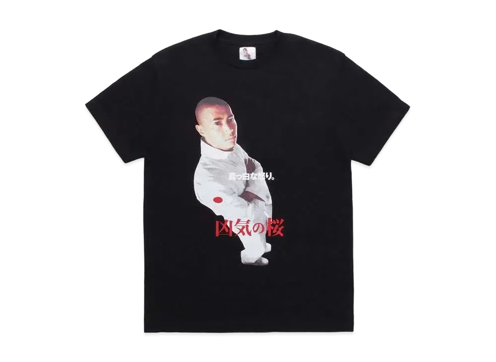 WACKO MARIA KYOKI NO SAKURA / CREW NACK T-SHIRT "Black"