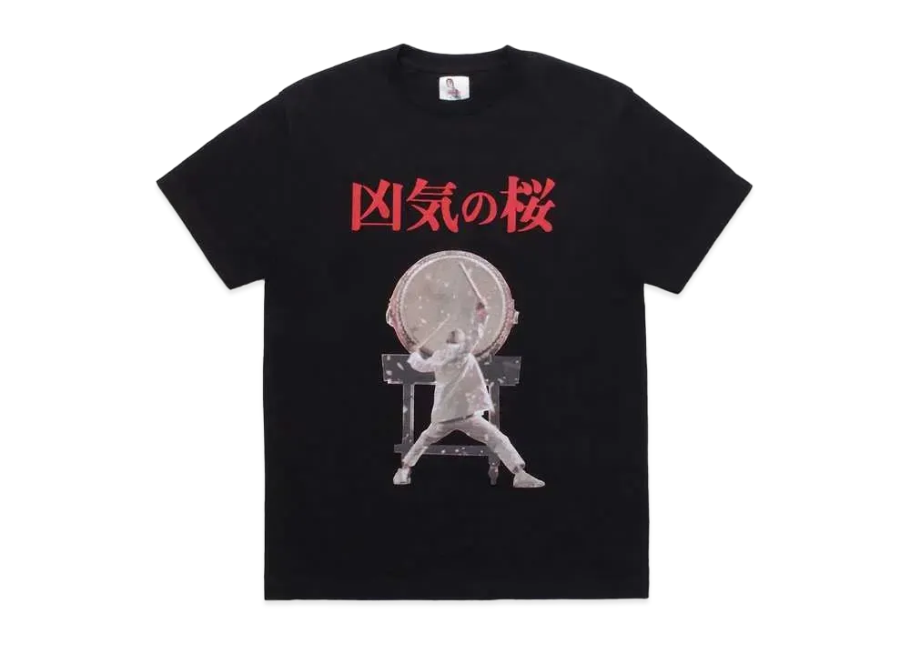 WACKO MARIA KYOKI NO SAKURA / CREW NACK T-SHIRT "Black"