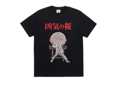 WACKO MARIA KYOKI NO SAKURA / CREW NACK T-SHIRT "Black"