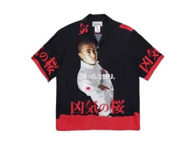 WACKO MARIA KYOKI NO SAKURA / HAWAIIAN SHIRT "Black"