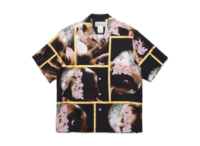 WACKO MARIA KYOKI NO SAKURA / HAWAIIAN SHIRT "Black"