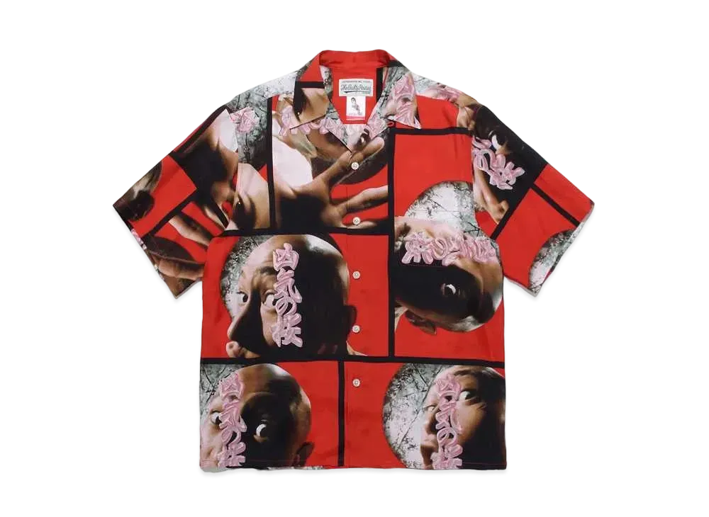 WACKO MARIA KYOKI NO SAKURA / HAWAIIAN SHIRT "Red"