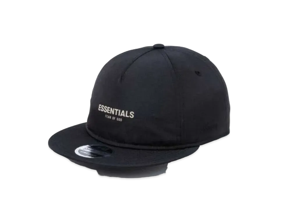 NEW ERA FEAR OF GOD ESSENTIALS RC 9FIFTY LOGO "Black"