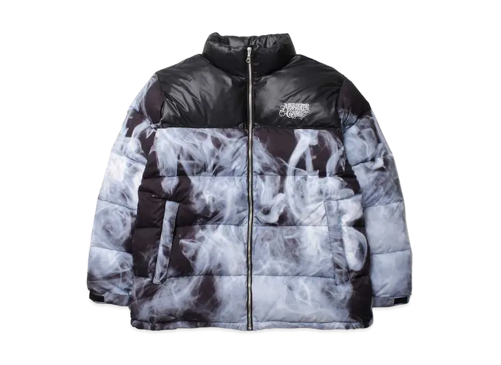 APHRODITEGANG SMOKE DOWN JACKET "Black"