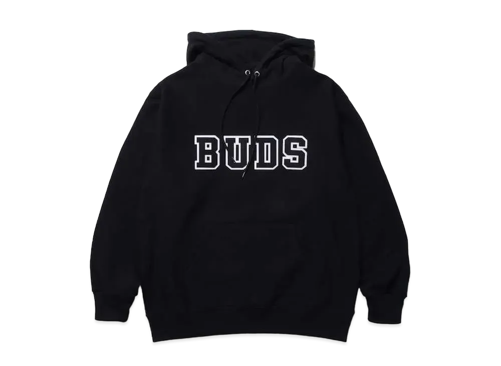 APHRODITEGANG BUDS HEAVY WEIGHT HOODED SWEAT SHIRT "Black"