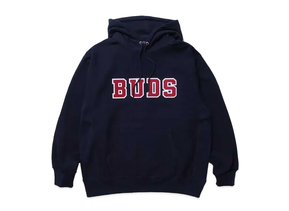 APHRODITEGANG BUDS HEAVY WEIGHT HOODED SWEAT SHIRT "Navy"