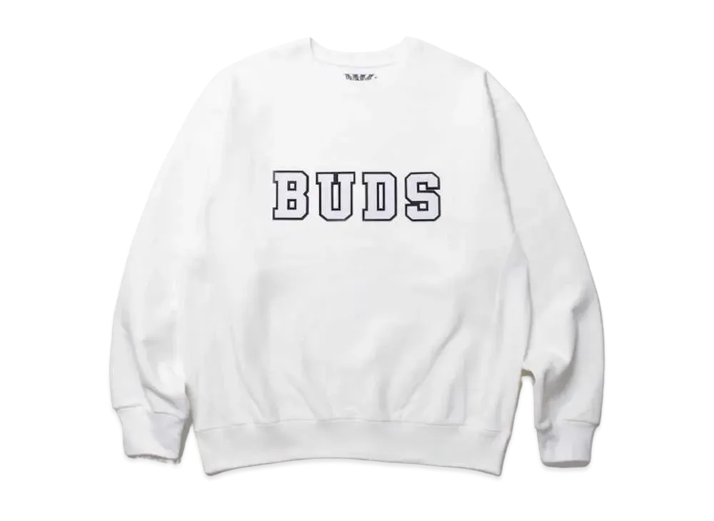APHRODITEGANG BUDS HEAVY WEIGHT SWEAT SHIRT "White"