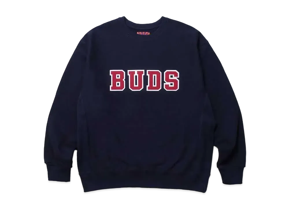 APHRODITEGANG BUDS HEAVY WEIGHT SWEAT SHIRT "Navy"