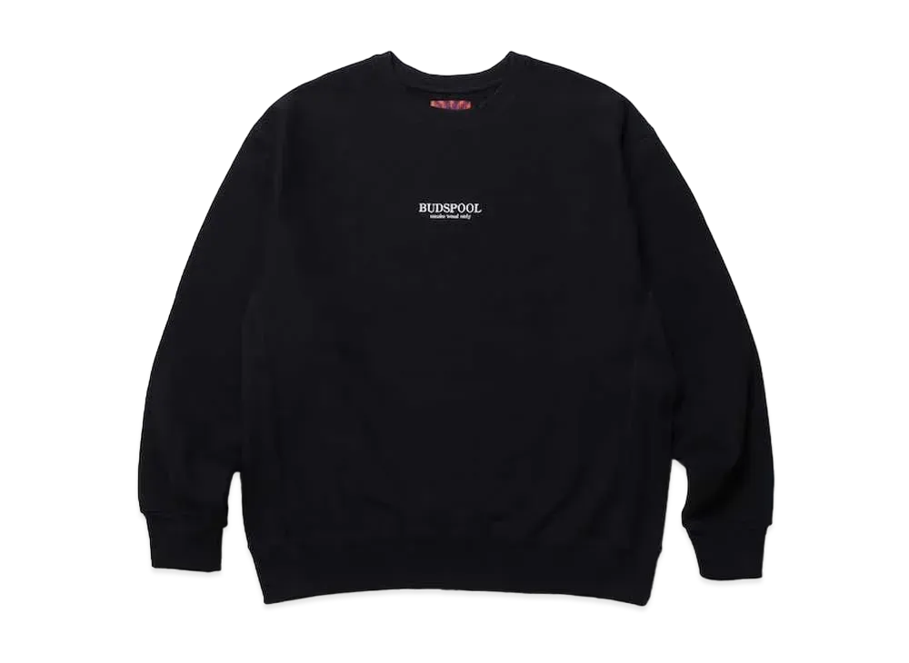 APHRODITEGANG SMOKE WEED ONLY HEAVY WEIGHT SWEAT SHIRT "Black"