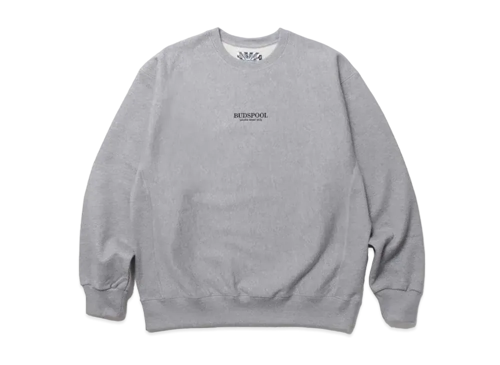 APHRODITEGANG SMOKE WEED ONLY HEAVY WEIGHT SWEAT SHIRT "Grey"