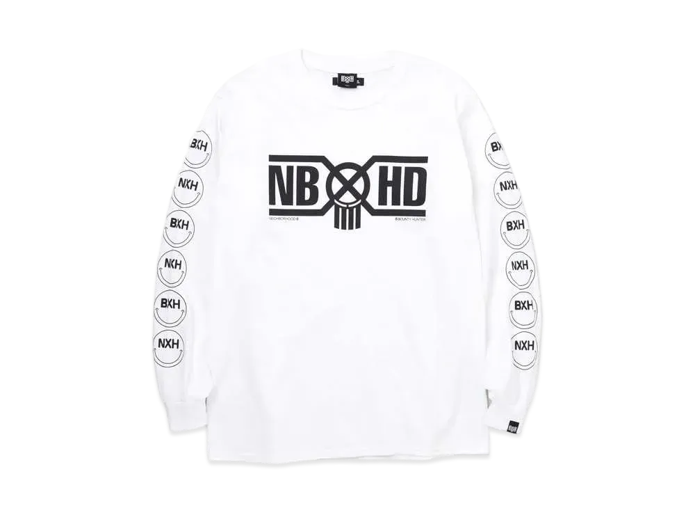 NEIGHBORHOOD NBHD / C-TEE . LS "White"