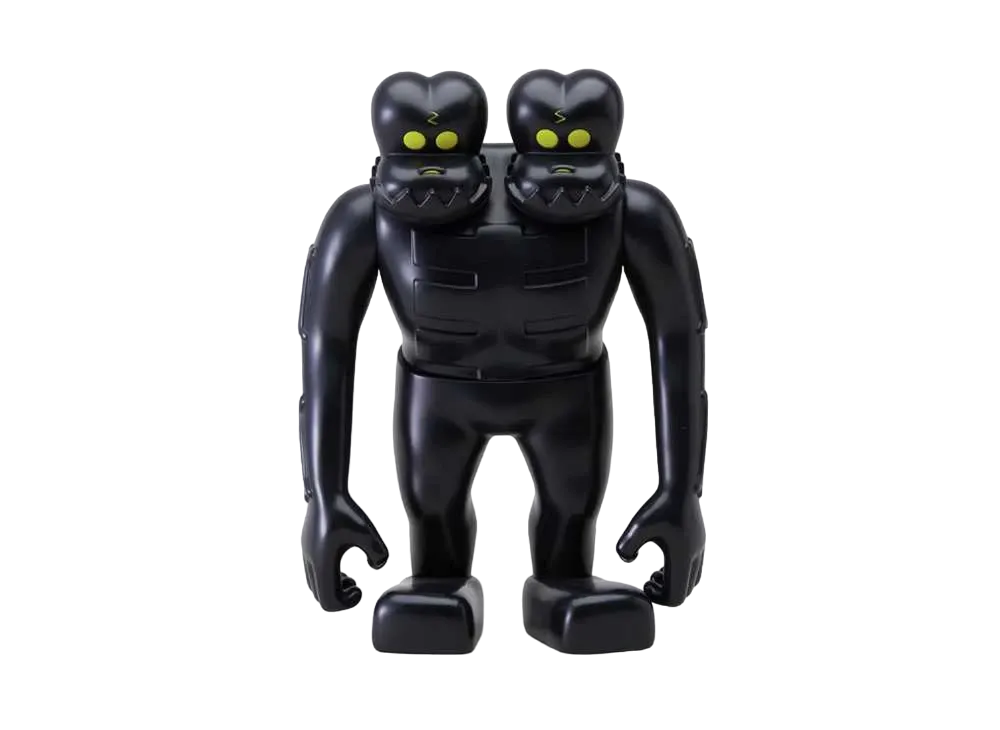 NEIGHBORHOOD SKULLS-KUN / P-TOY "Black"