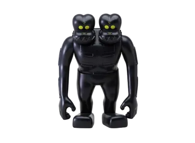 NEIGHBORHOOD SKULLS-KUN / P-TOY "Black"