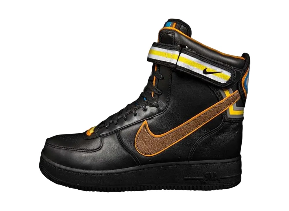 リカルド・ティッシュ × ナイキ エアフォース1 ハイ SP "ブラック バロック ブラウン"