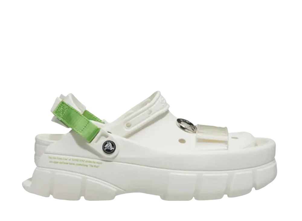 サンクアンズ × クロックス "ホワイト"