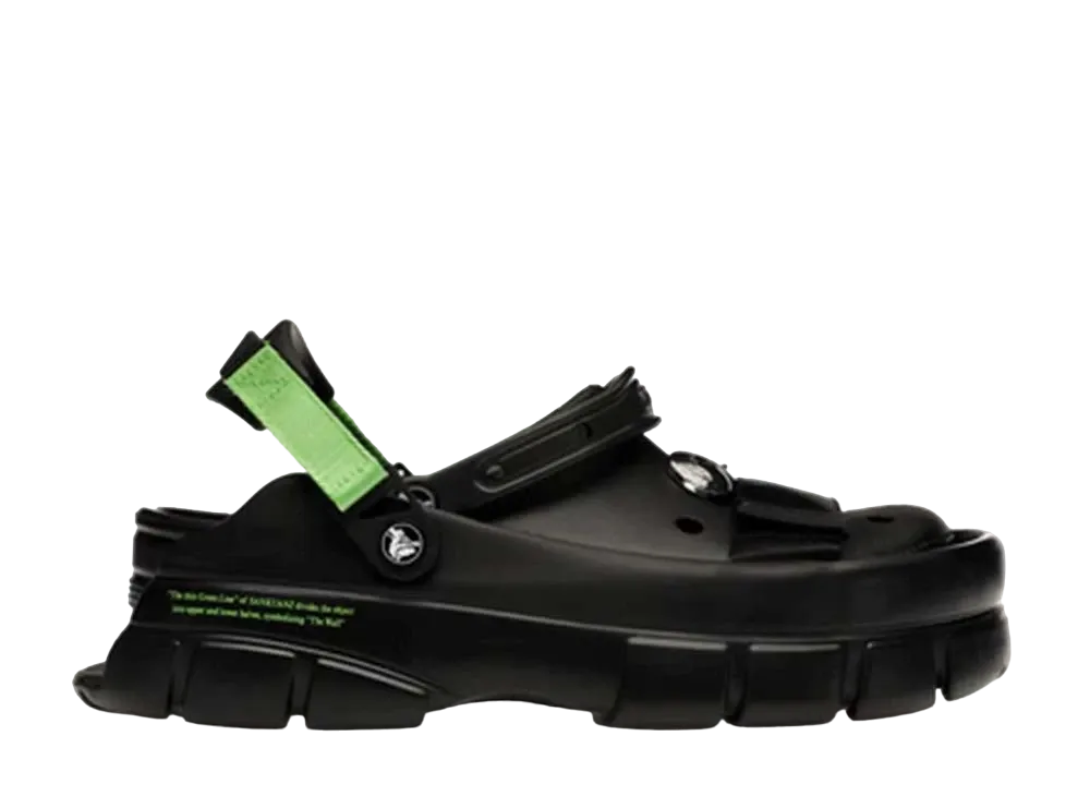 サンクアンズ × クロックス "ブラック"