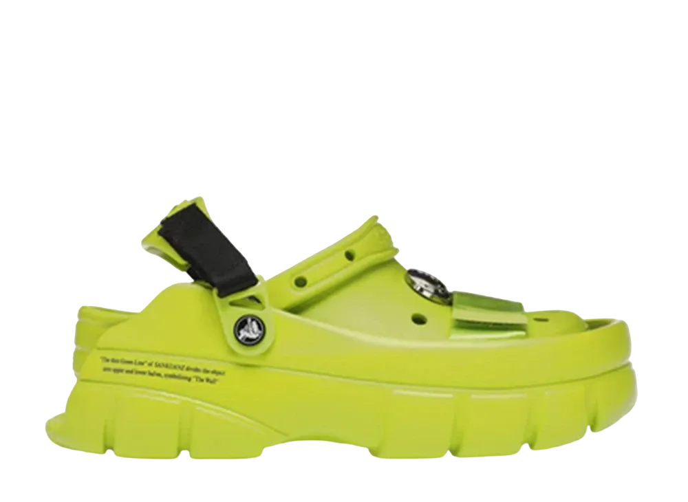 サンクアンズ × クロックス "ライム パンチ"