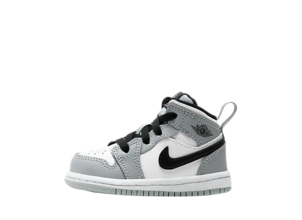 ナイキ TD エアジョーダン1 ミッド "ライトスモークグレー"