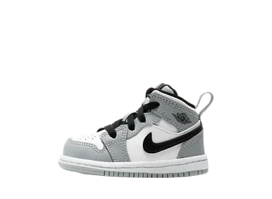Nike TD Air Jordan 1 Mid "Light Smoke Grey"